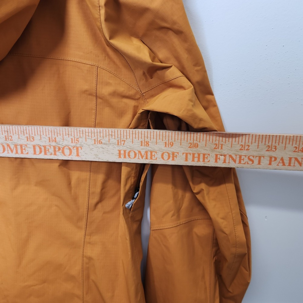 REI Co-op Rainier Jacket Womens Small Orange 2.5L Waterproof Outdoors Hiking - Picture 16 of 16